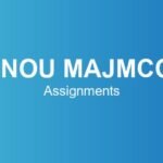 ignou-majmcol-assignments