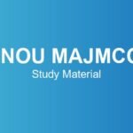 ignou-majmcol-study-material