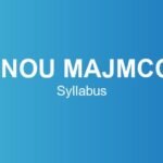ignou-majmcol-syllabus