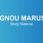 ignou-marus-study-material
