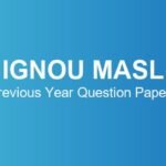 ignou-masl-previous-year-question-papers