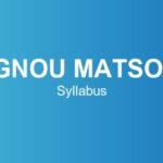 ignou-matsol-syllabus
