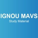 ignou-mavs-study-material