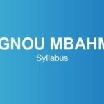 ignou-mbahm-syllabus