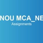 ignou-mca_new-assignments