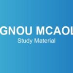 ignou-mcaol-study-material