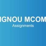 ignou-mcom-assignments
