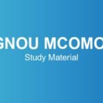 ignou-mcomol-study-material