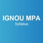 ignou-mpa-syllabus