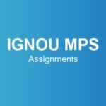 ignou-mps-assignments