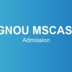 ignou-mscast-admission