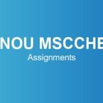 ignou-mscchem-assignments