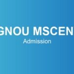 ignou-mscenv-admission