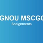 ignou-mscgg-assignments
