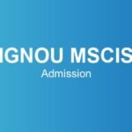 ignou-mscis-admission