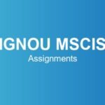 ignou-mscis-assignments