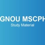 ignou-mscph-study-material