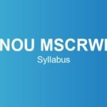 ignou-mscrwee-syllabus