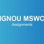 ignou-mswc-assignments