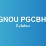 ignou-pgcbht-syllabus