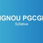 ignou-pgcgi-syllabus