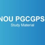 ignou-pgcgpsol-study-material
