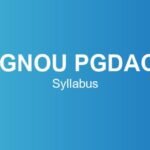 ignou-pgdac-syllabus
