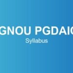 ignou-pgdaic-syllabus