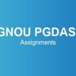 ignou-pgdast-assignments
