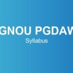 ignou-pgdaw-syllabus
