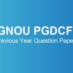 ignou-pgdcft-previous-year-question-papers