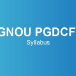 ignou-pgdcft-syllabus