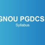 ignou-pgdcsr-syllabus