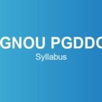 ignou-pgddc-syllabus
