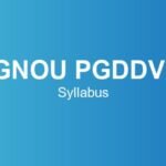 ignou-pgddvs-syllabus