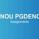 ignou-pgdenoh-assignments