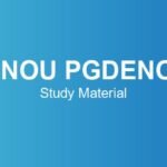 ignou-pgdenoh-study-material