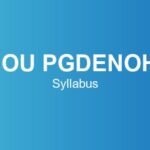 ignou-pgdenohol-syllabus