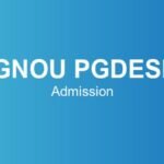 ignou-pgdesd-admission