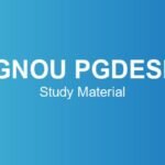 ignou-pgdesd-study-material