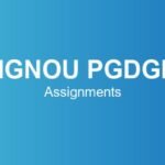 ignou-pgdgi-assignments