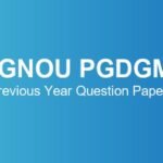 ignou-pgdgm-previous-year-question-papers