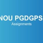 ignou-pgdgpsol-assignments