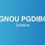 ignou-pgdibo-syllabus