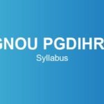 ignou-pgdihrm-syllabus