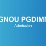 ignou-pgdimm-admission