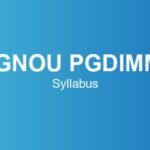 ignou-pgdimm-syllabus