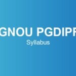 ignou-pgdipr-syllabus