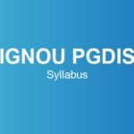 ignou-pgdis-syllabus