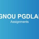 ignou-pgdlan-assignments